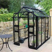 Heimili Bakgarður Glergróðurhús